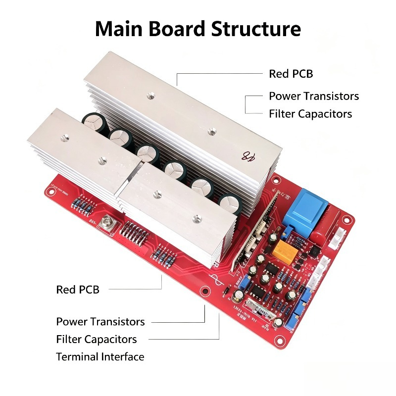 12 Tüplü Saf Sinüs Dalga İnver - Pure Sine Wave Inverter Board 24V 48V incelemesi ve fiyatı