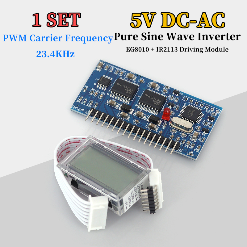 5V DC-AC Saf Sinüs Dalga İnver - Egs002 Pure Sine Wave Inverter Driver Board incelemesi ve fiyatı