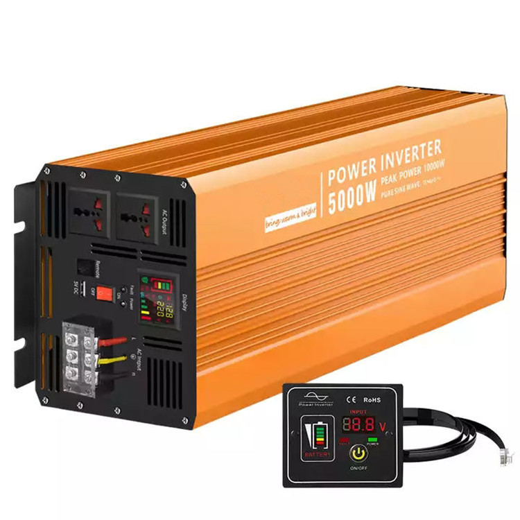 -5000W Güneş Enerjili Saf Sinü - Pure Sine Wave Inverter 5000W 48V 220V incelemesi ve fiyatı